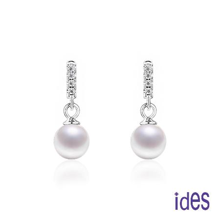 ides愛蒂思 
淡水貝珠耳環/珍珠情