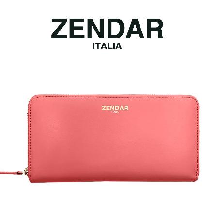 ZENDAR
小牛皮金標拉鍊皮夾