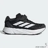 Adidas 童鞋 中童 大童 慢跑鞋 魔鬼氈 DURAMO SL 黑 IG2460