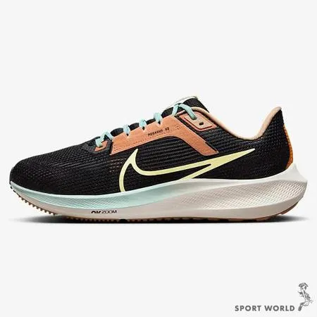 Nike 男鞋 慢跑鞋 Pegasus 40 黑 FQ6852-081