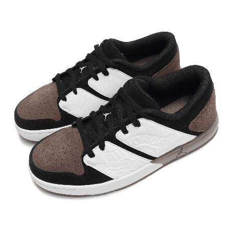 休閒鞋 Jordan NU Retro 1 Low GS 大童鞋 女鞋 棕 咖啡 白 喬丹