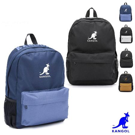 KANGOL英國袋鼠
雙拼LOGO學院風後背包