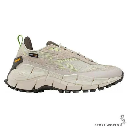 Reebok 男鞋 慢跑鞋 防潑水 緩衝 保暖 Zig Kinetica 2.5 Edge 卡其 100033134