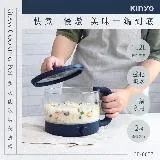 快速到貨 【KINYO】1.2L 多功能玻璃美食鍋 FP-0877