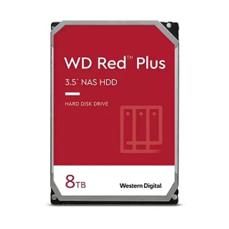 【WD】紅標 Plus 8TB 3.5吋NAS硬碟 (WD80EFZZ)