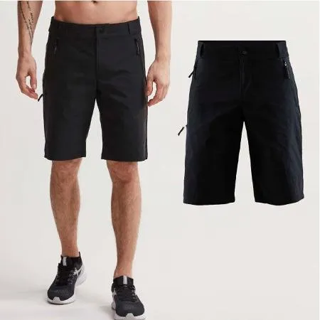 【Craft】男 CASUAL SPORTS SHORTS 休閒短褲.快乾健行運動褲/1907229-999000 黑