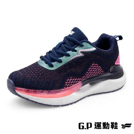 G.P 女款爆米花超彈緩震跑鞋P1337W-藍色(SIZE:36-40 共二色)