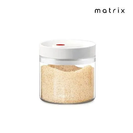 matrix真空保鮮玻璃密封罐400ml 寵物飼料保存