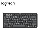 【Logitech 羅技】K380S 跨平台藍牙鍵盤 石墨灰