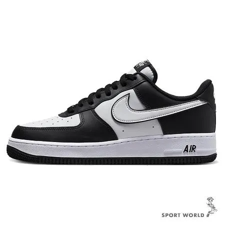 Nike 男鞋 休閒鞋 Air Force 1 '07 黑白 DV0788-001