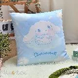 義大利Fancy Belle《Sanrio-晚安大耳狗》麂皮靠墊 45*45CM