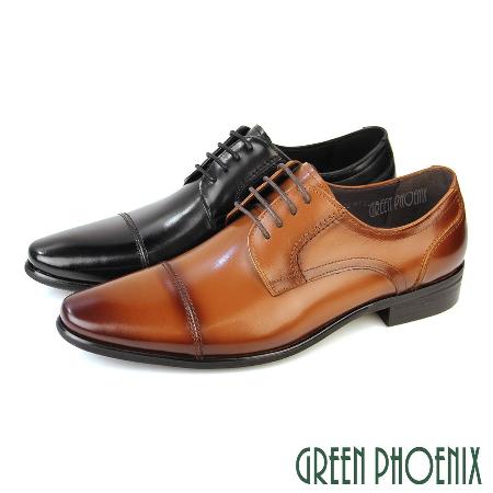 GREEN PHOENIX
綁帶牛皮渲染紳士鞋