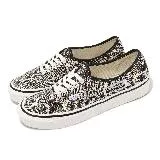 Vans 休閒鞋 Authentic 44 DX 男鞋 黑 白 帆布 酸洗 低筒 經典 滑板 板鞋 VN0A4BVYWHT