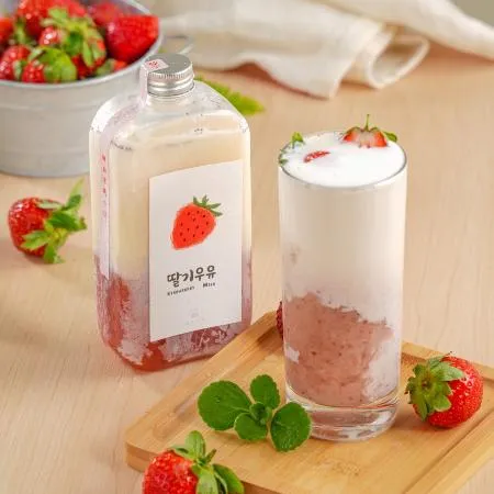 【細鳳果茶坊】繽紛草莓牛奶*6罐(350ml/罐)