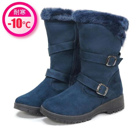 【極光之舞】女 
中高筒專業防滑保暖雪鞋