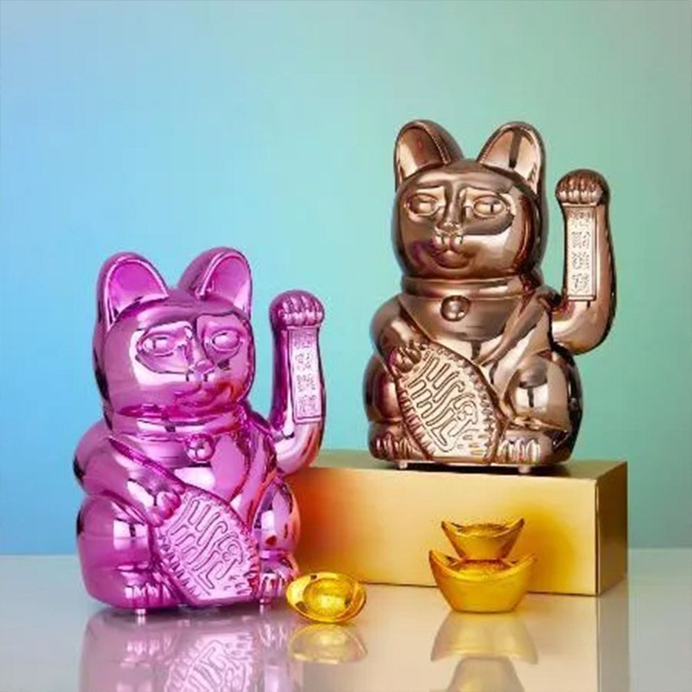 Jumbo Lucky Cats 特大號幸運繽紛自動招手招財貓