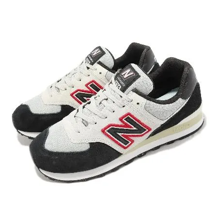 New balance 休閒鞋 574 男鞋 女鞋 黑 灰 情侶鞋 麂皮 經典 IU著用款 U574SV2-D