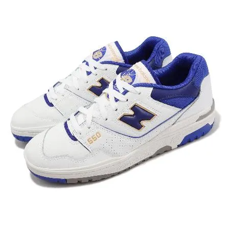 New Balance 休閒鞋 550 男鞋 女鞋 白 寶藍 復古 IU 李知恩 NB BB550WTN-D