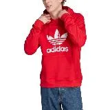 ADIDAS 男 ORIGINALS TREFOIL HOODY 流行 休閒連帽T(長)-IM4497 廠商直送