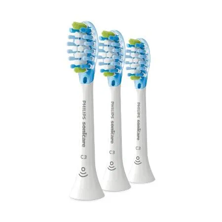 【PHILIPS 飛利浦】Sonicare 智能超效潔淨刷頭3入(白) HX9043/67