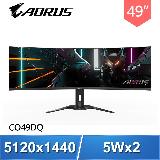 Gigabyte 技嘉 AORUS CO49DQ 49型 OLED 曲面電競螢幕