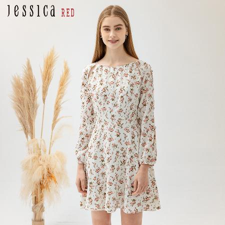 Jessica Red
浪漫清新小碎花雪紡洋裝