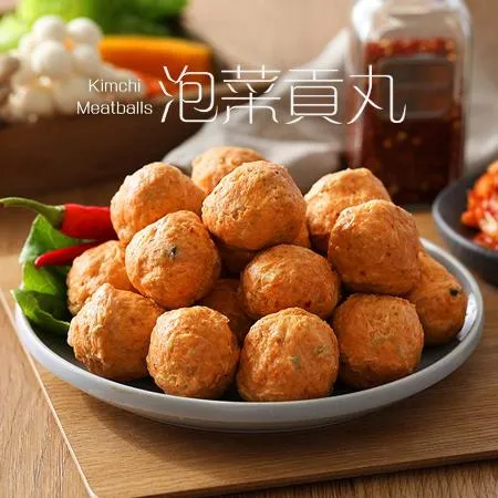 【享吃美味】泡菜貢丸1包(250g/包)-任選