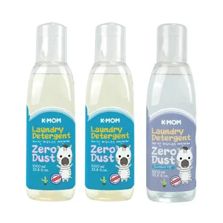 韓國MOTHER-K 幼兒洗衣精 肥皂香1000ml*2 幼兒洗衣精 無香味1000m*1