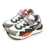 【大童】DIADORA 迪亞多那 22cm-24.5cm 超寬楦經典復古運動跑鞋 潮流老爹系列 米灰黑 11087