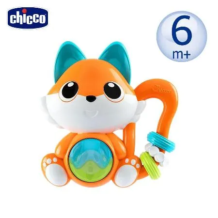 chicco-狐狸聲光旋轉互動玩具