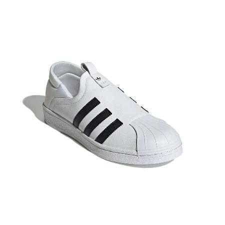 Adidas original superstar slip on black sale