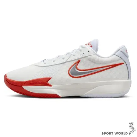 Nike 男鞋 籃球鞋 Air Zoom G.T Cut Academy EP 白紅銀 FB2598-101