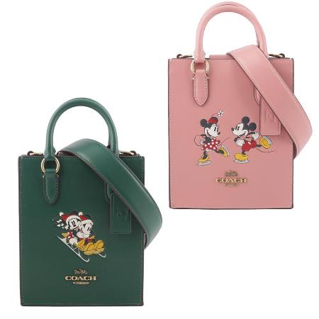 Disney X Coach 
米奇米妮圖案迷你二用琴譜包