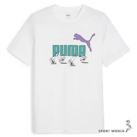 Puma 男裝 短袖上衣 歐規 白 68017802