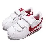 Nike 童鞋 Cortez Basic SL TDV 阿甘鞋 經典 小童 魔鬼氈 親子鞋 白 紅 904769-101