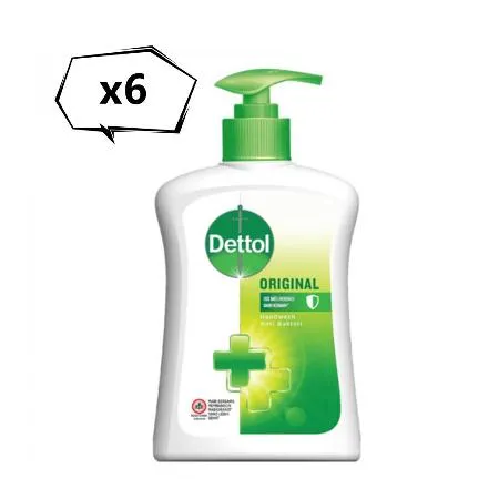 Dettol 經典松木潔手液洗手乳(245ml)*6