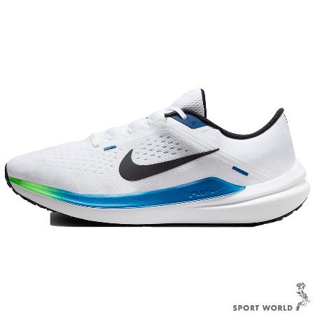 Nike 男鞋 慢跑鞋 Winflo 10 白藍黑 DV4022-103