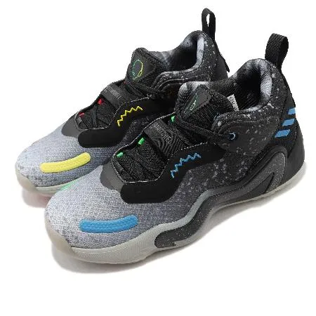 adidas 籃球鞋 D.O.N. Issue 3 GCA 男鞋 黑 灰 漸層 緩衝 XBOX 聯名 GW3647