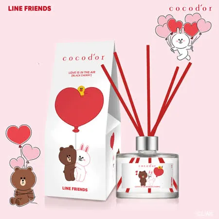 cocodor LINE FRIENDS系列擴香瓶200ml-愛無所不在【官方直營】