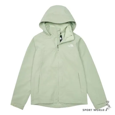 The North Face 北面 女裝 連帽外套 防水 綠 NF0A88FYI0G