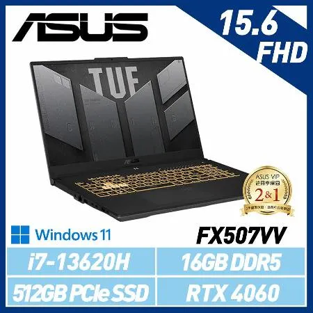 【13代新機】ASUS 華碩 FX507VV-0142B13620H 15吋 電競筆電