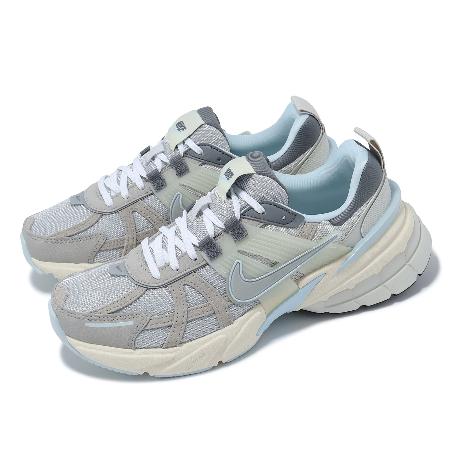 休閒鞋 Wmns V2K Run 女鞋 灰 藍 復古 Y2K 麂皮 網布 運動鞋