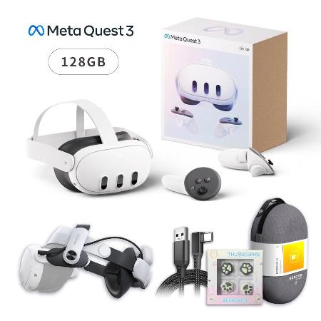 META Quest 3 128G VR 電池頭戴組