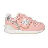 NEWBALANCE 女小童運動休閒鞋-WIDE-996系列 NB 寬楦 珊瑚橘白銀