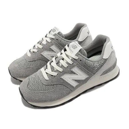 New Balance 休閒鞋 574 男鞋 女鞋 元祖灰 白 復古 麂皮 經典 NB U574TG2-D