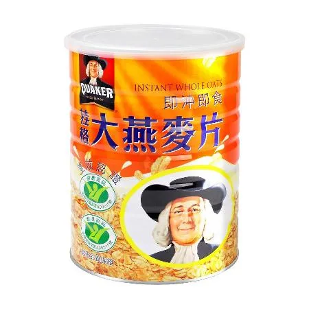 QUAKER 桂格 即沖即食 大燕麥片X1罐 (1100g/罐)