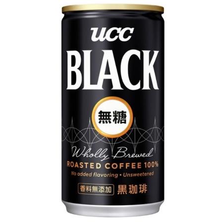 UCC BLACK無糖黑咖啡185g(60入)
