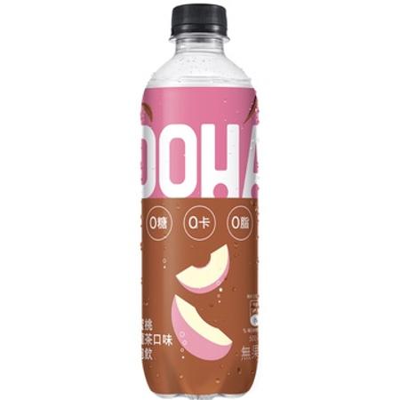 OOHA 氣泡飲  水蜜桃烏龍茶 500ml_OOHA水蜜桃烏龍茶500ml(24入)