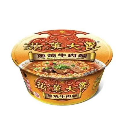 《滿漢大餐》蔥燒牛肉麵(6碗/箱)*2箱