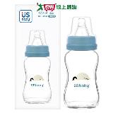 優生 真母感玻璃瓶 一般口徑 S120ml-企鵝 臺灣製 超耐熱玻璃 人體工【愛買】